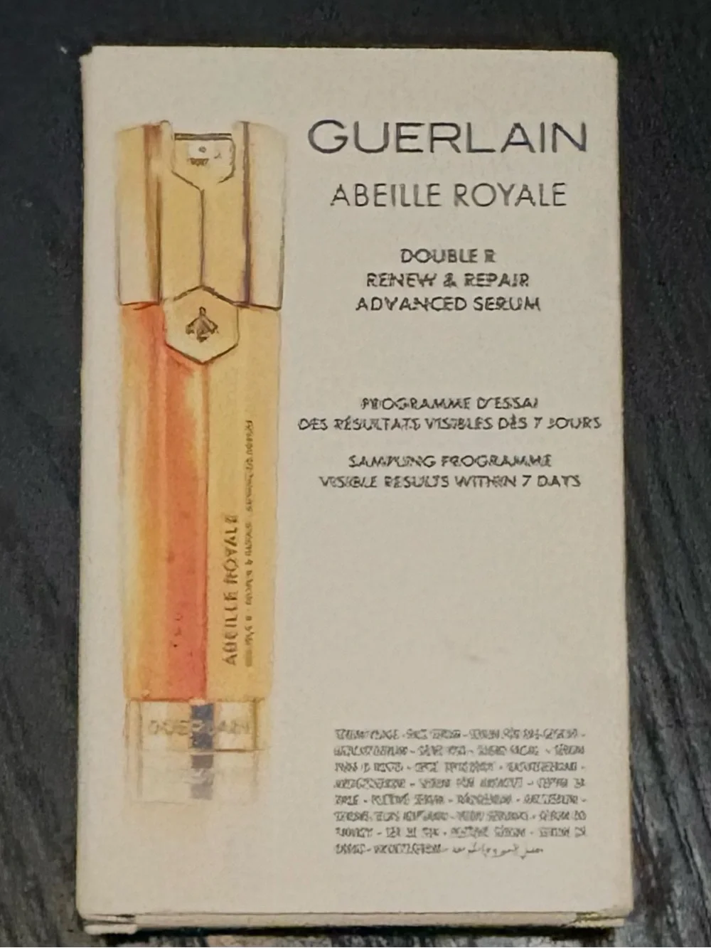 GUERLAIN Abeille Royale, Double R Renew & Repair Advanced Serum 7 x .02 oz.